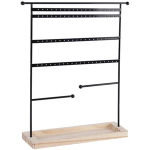 Jewelry Storage Display Stand Necklace Hanging Rack Earring Holder - Picture 1 of 12