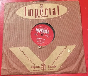 78 FATS DOMINO - Blueberry Hill / Honey Chile 1956 Imperial 5407 E- - Picture 1 of 2