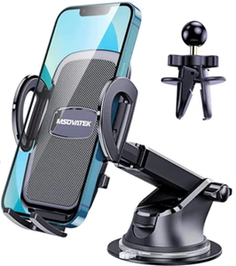 Support Voiture 4 en 1 360° Support Pare-Brise Tableau de Bord Support Téléphone Portable GPS iPhone - Photo 1 sur 7