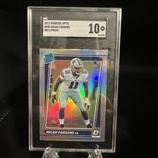 2021 Panini Donruss Optic - Rated Rookie Holo Prizm #245 Micah Parsons  SGC 10