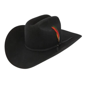 STETSON Men's Rancher 6X Fur Felt 3 1/2" Brim Cowboy Hat - All Colors & Sizes - Picture 1 of 7