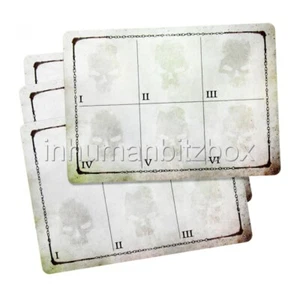 WCAJ28 4x CARTES INTERCALAIRES WARCRY WARHAMMER AOS BITZ  - Picture 1 of 1