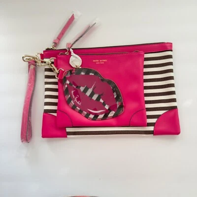 Juego de 3 muñecas clutch cosméticas Henri Bendel nuevas sin etiquetas multiestilo Foto 1 de 4