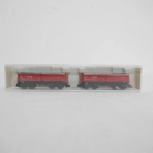 NEW Fleischmann 853010 Wagen-Set mit zwei Seitenkippwagen, N, OVP - Picture 1 of 4