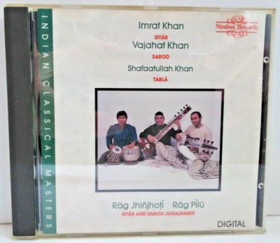Rag Jhinjoti, Rag Pilu by Imrat Khan CD 1989 NI 5195 Foto 1 de 4