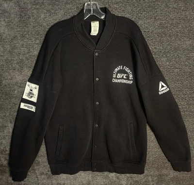 XL Official UFC Retro Bomber Jacket by Reebok Ultimate Fighting Championship '93 - Image 1 of 4
