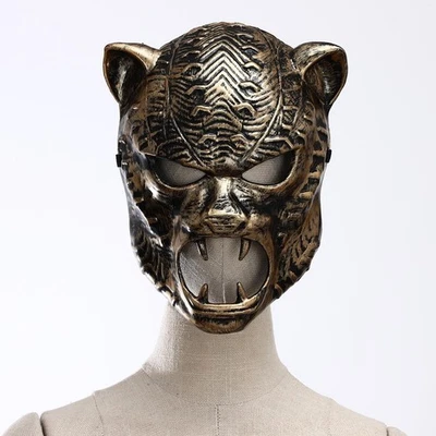 1Pcs Party Props Punk Halloween Mask Durable Animal Face Cover Trendy Face Mask - Image 1 of 3