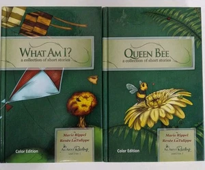 2 All About Reading What Am I & Queen Bee - Level 2 Vol. 1 & 2 Color Edition HC - Picture 1 of 4