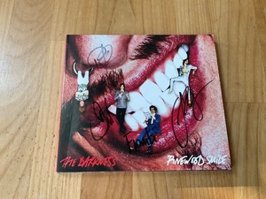 The Darkness pinewood smile CD signed by all 4 band members. - Picture 1 of 3