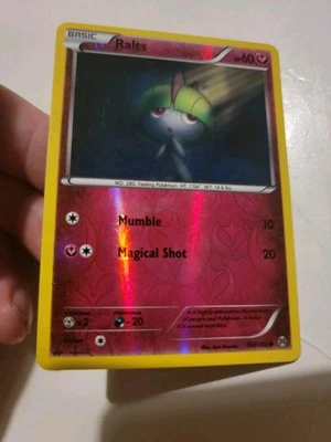 Pokémon TCG Ralts Breakthrough 100/162 Reverse Holo NM - Image 1 of 2