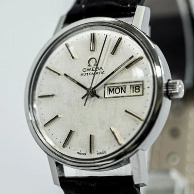 *NEAR MINT* Vintage OMEGA Seamaster Cal.1022 Automatic Silver Dial Day/Date Mens - image 1 of 4