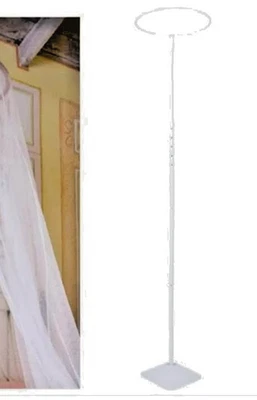 Este es SOLO el marco de metal - para crear fantasía malla dosel cama nuevo nunca usado Foto 1 de 3