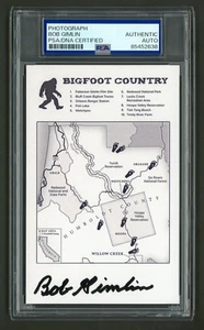 Bob Gimlin signiertes Foto (PSA) Patterson-Gimlin Film 1967 Bigfoot Encounter - Bild 1 von 2