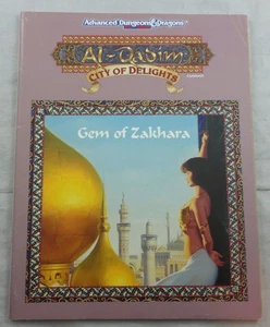 Advanced Dungeons & Dragons AD&D Al-Qadim City of Delights Gem of Zakhara - Picture 1 of 2