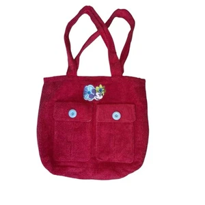 Mickey Mouse Wendetasche Frottee rot & Muster - Bild 1 von 12