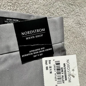 Nordstrom Herren Shop 32x30 Neu mit Etikett sportliche Passform Hose gerades Bein Stretch - Bild 1 von 7