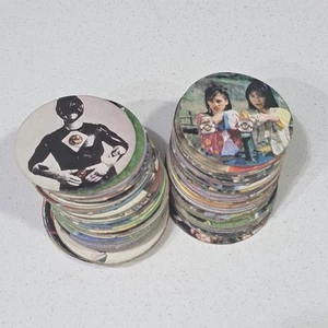 Juego Completo Promocional Vintage Pogs Power Rangers Ri-k Argentina - Imagen 1 de 12