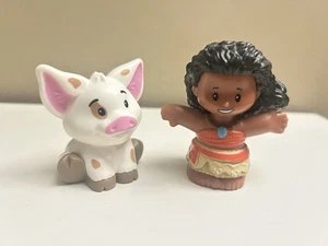 Moana and Pua the Pig Set, Disney Princess Fisher-price Little People  - Picture 1 of 3