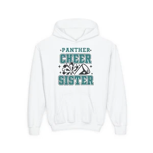 Cheer Sister Hoodie Youth Custom Name Colors – 5% to Pop Warner Sweatshirt - Picture 1 of 5
