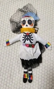 Memorable Brands Hola Halloween Day of the Dead 12" Female Doll NWT - Picture 1 of 4