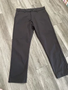 English Laundry schwarze lässige Chinohose mit Reißverschluss und Knopfleiste 32 x 30 - Bild 1 von 4