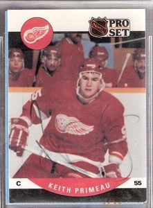 Autographed 1990 Pro Set Keith Primeau Detroit Red Wings Philadelphia Flyers Ctr - Picture 1 of 1