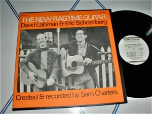 DAVID LAIBMAN & ERIC SCHOENBERG 1971 "New Ragtime Guitar" LP w BOOKLET NM- - Imagen 1 de 3