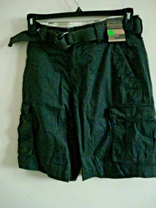 Herren Shorts Cargo dunkelgrau Messenger mit Gürtel Größe 30 NEU - Bild 1 von 2