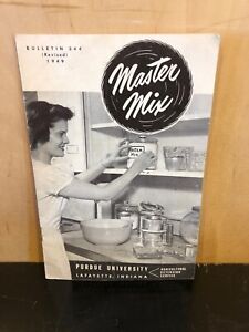 Master Mix Bulletin 344 Revised In 1949