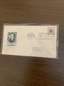 PRESIDENTIAL SERIES US FDC #832 PREXIE WILSON WITH ADD-ON CACHET - Picture 1 of 2