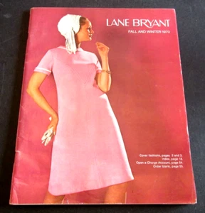 VTG 1970 Lane Bryant Fall Edition Magazine Fashion Pictures Print Ads 115 Pages - Picture 1 of 10