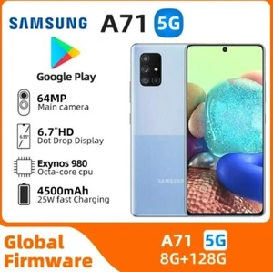 New Samsung Galaxy A71 5G SM-A716U 6GB+128GB 6.7" 64.0MP Unlocked SmartPhone - Picture 1 of 21