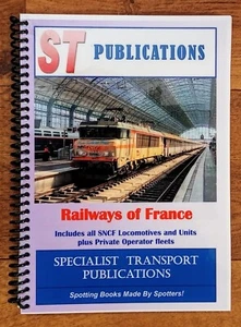 Railways of France: SNCF Locos & Units, ST Publications, Spiral bound book - Bild 1 von 1