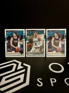 2020 Lamelo Ball Rookie Donruss Optic Lot - Rated Rookie #153 & #202 - Bild 1 von 2
