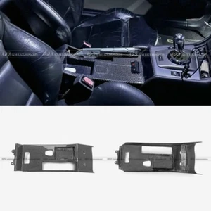 For BMW E46 M3 LHD CSL Type Carbon Fiber Center Console Inner Trim Cover Bodykit - Picture 1 of 14