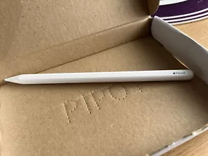 More details for apple pencil 2nd gen a2051 bluetooth stylus pen - ipad pro/ air/ mini | white 