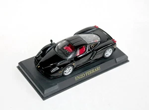 ENZO FERRARI, NOIR, MINIATURE AUTOMOBILE, VOITURE DE LUXE 1/43 MODELE REDUIT - Photo 1/7