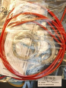 Juego de cables Campagnolo Record Ergo rojo (CG ER600 R) - bicicleta / NOS - Imagen 1 de 2
