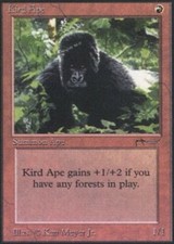 Arabian Nights Kird Ape x1 Moderate Play, English Magic Mtg M:tG