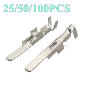 Auto/KFZ 3mm-Serie Crimpkontakte Stiftkontakte Stecker Pin Kontakt Neu - Picture 1 of 2