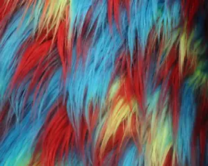 Faux Fur Fabric By The Yard - Faux Fake  Decoration Soft Furry Fabric - Picture 1 of 4