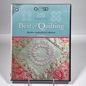 OESD Limited Edition BEST OF QUILTING Machine Embroidery Collection CD-BOQ - NEW - Picture 1 of 4