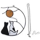 Decorative Pendant Pet Memorial Gifts Cat and Dog Light Traps  Girl