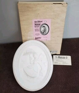 Targa ceramica NOS Walt Disney anni 70 pronta da dipingere MARY POPPINS #8028 nuova con scatola - Foto 1 di 12