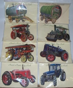 Tractor, Steam Rollers, Bowtop Caravan Key Racks - British Made-various designs - Picture 1 of 9