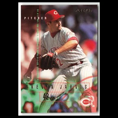 Kevin Jarvis #438 1995 Fleer Cincinnati Reds Baseball Card MLB NM - Image 1 of 3