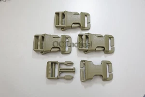 4 PACK ITW Nexus QASM Quick Attach Surface Mount W/Buckle Coyote or Black 4 PACK - Picture 1 of 1