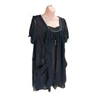 A.N.G Action Gear Dress In Black - Size 16-18 - Pre-loved 