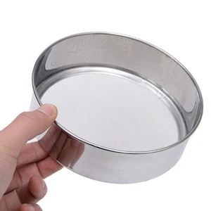 Setaccio in acciaio inox a maglia fine per olio, farina, colino, setaccio p YK - Picture 1 of 12