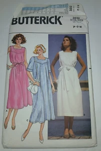 Butterick 3232 Size P S M Dress UNCUT PATTERN c1985 - Picture 1 of 7
